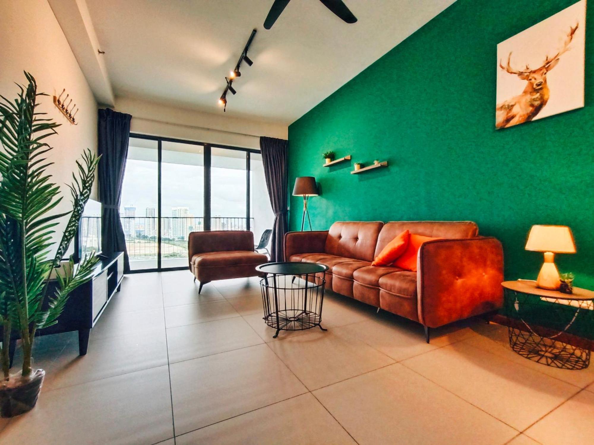 The Landmark By Katana 3Br To 4Br Luxury Seaview Landmark Homestay At Gurney 15-16Pax 无敌海景套房 Tanjung Tokong Exteriör bild
